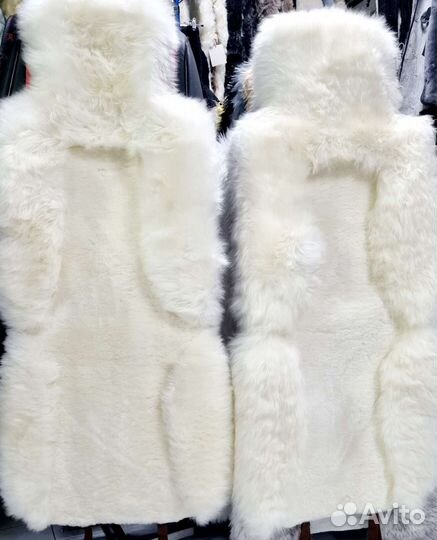 Накидки из меха ламы