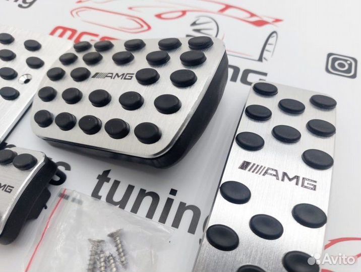 Накладки на педали Mercedes AMG на GLE-Class W166