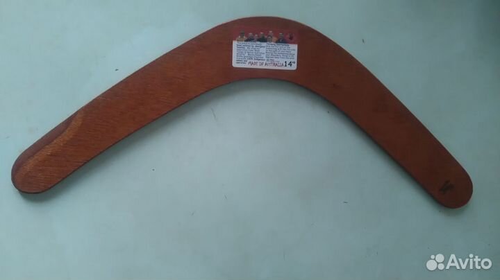 Австралийский бумеранг с росписью 