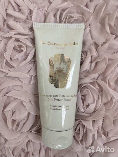 La sultane de saba гоммаж мускус, ладан, роза