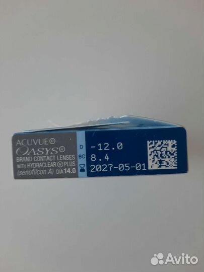 Линзы контактные