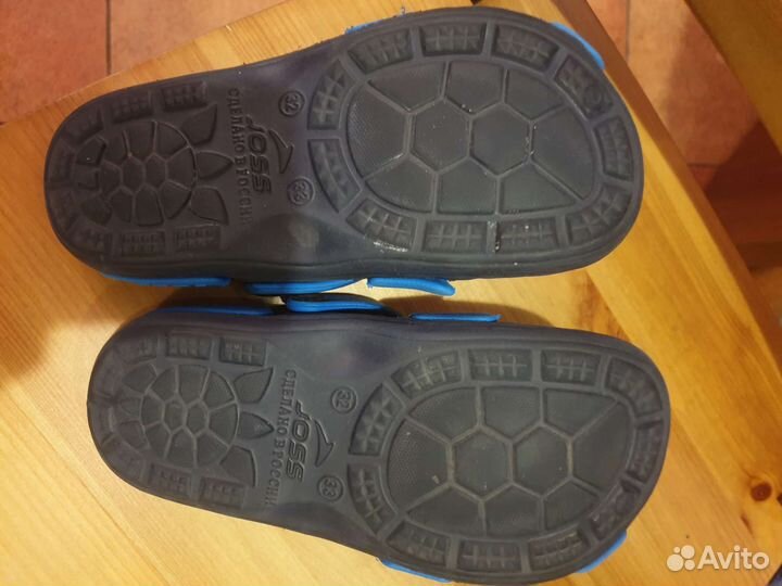Шлепки резиновые 29р и 32-33 р кроксы