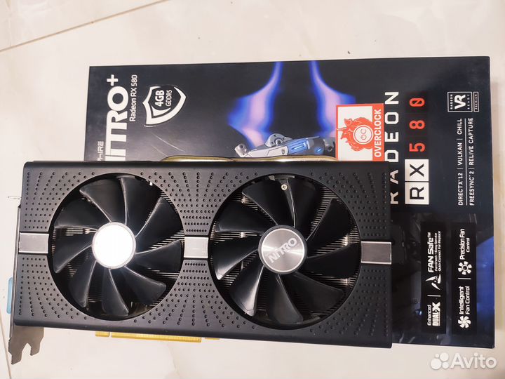 Sapphire rx 580 nitro 4gb