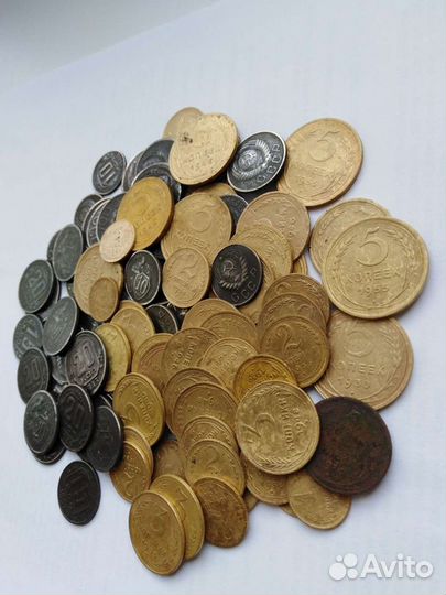 Монеты ранние СССР до 1957г