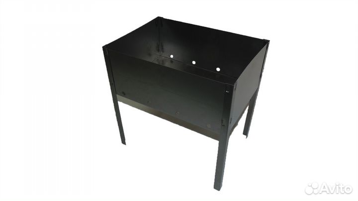 Мангал сборный Походный без шампуров в плёнке