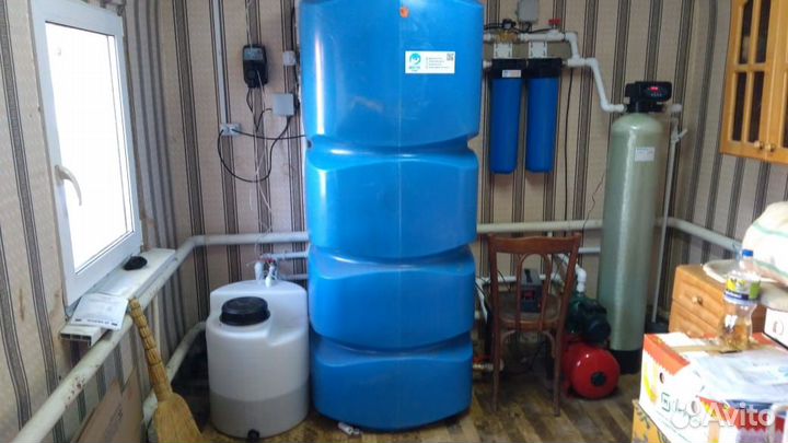 Установка водоочистки (загородный дом) \ сервис