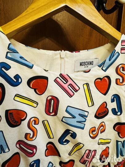 Платье для девочки moschino