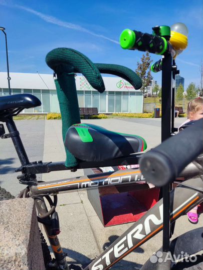 Детское велокресло переднее