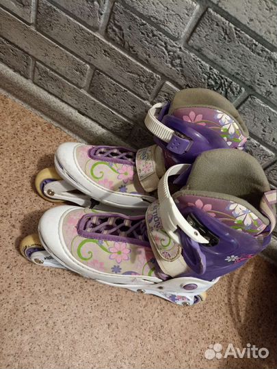 Роликовые коньки детские раздвижные