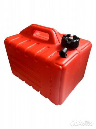 Топливный бак для лодки и катера 12л с фитингом