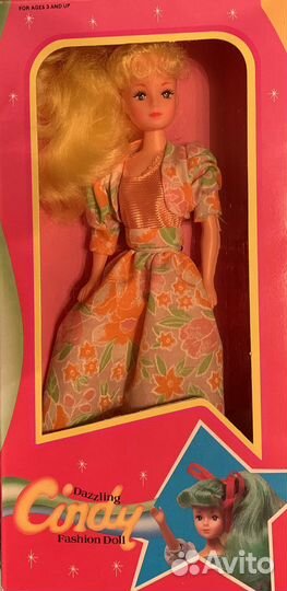 Винтажная кукла Синди Betty Cindy 90-х