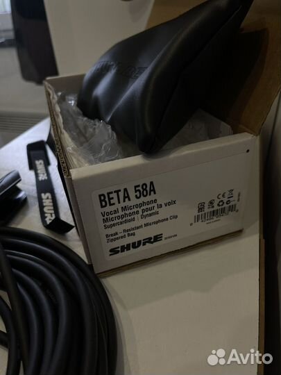 Микрофон shure beta 58A