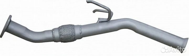 Труба приемная LADA Largus 8 клапанов Автоглушитель, ак 200109380R (1шт.)