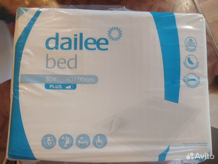 Пеленки медицинские Dailee Bed, 60x90