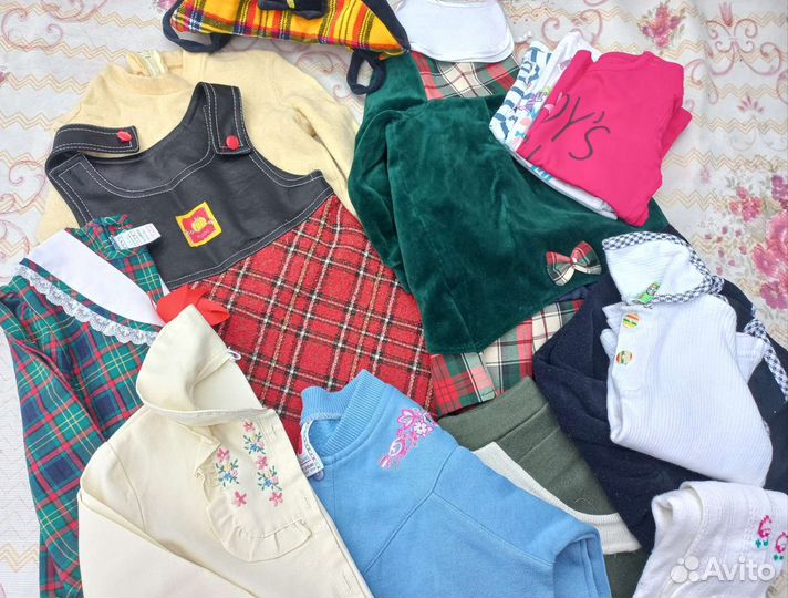 Пакет вещей для девочки, 86-92