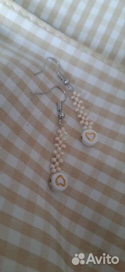 Серьги из бисера