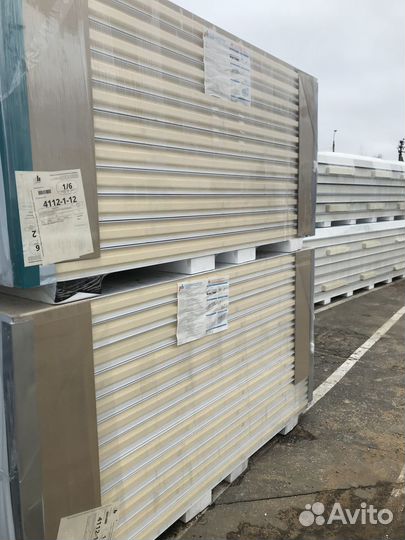 Кровельные сэндвич-панели из минеральной ваты