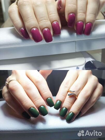 Маникюр с покрытием гель - лак