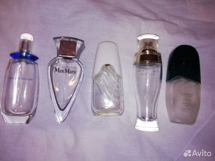 Пустые флаконы от духов