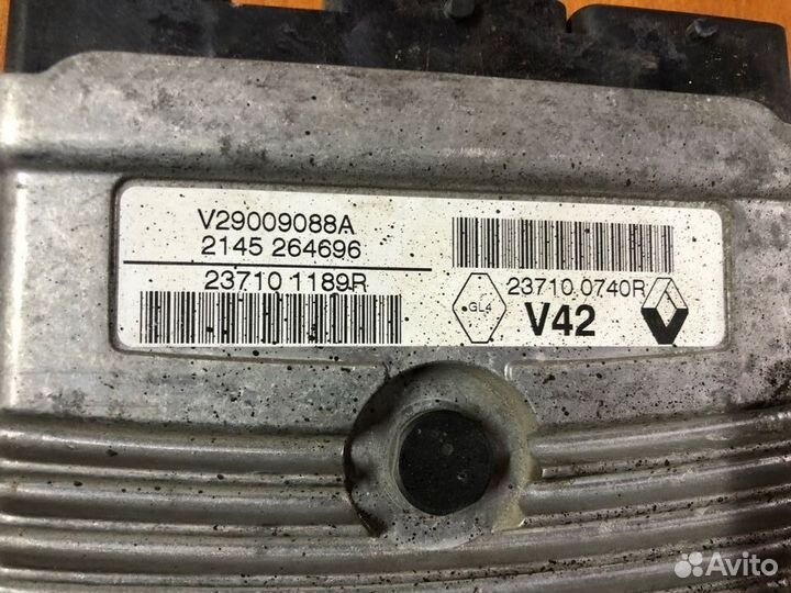 Эбу двс Duster 1,6 4WD