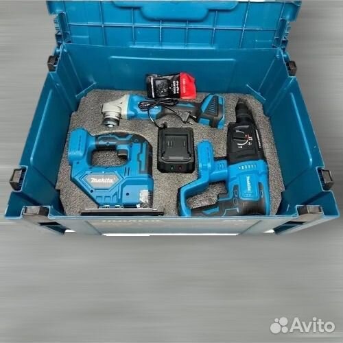 Аккумуляторный набор makita 6 в 1