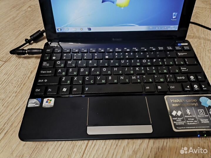 Нетбук asus eee pc seashell