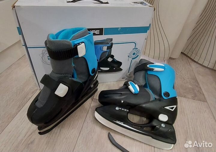 Коньки для мальчика раздвижные 31-34р