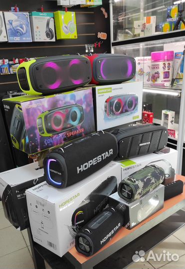Портативная блютуз колонка Hopestar bluetooth.мног