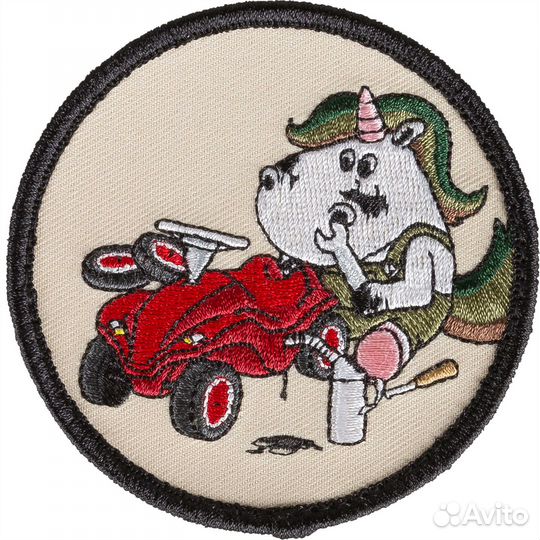 Caf Viereck Patch Mechanic Unicorn