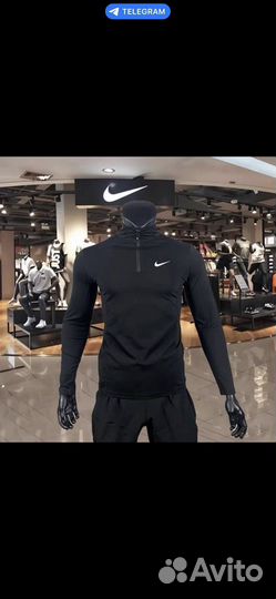 Лонгслив Nike Dri-Fit спортивный