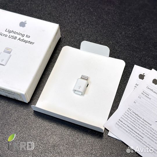 Адаптер Apple Lightning/Micro USB (Новый)