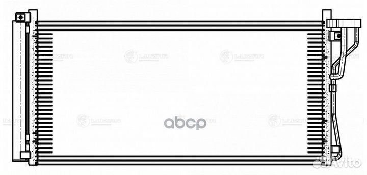 Радиатор кондиционера hyundai Sonata V/NF/KIA