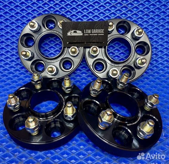 Проставки 5х100 25мм цо56.1 Subaru. Черные