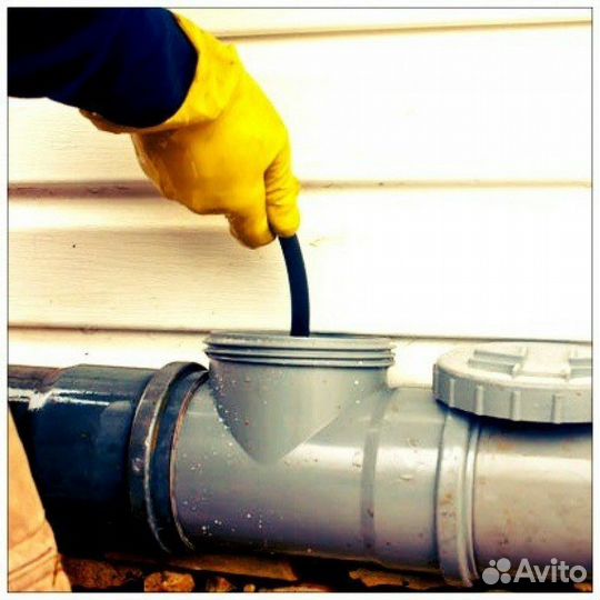 Устранение засоров, Прочистка канализации