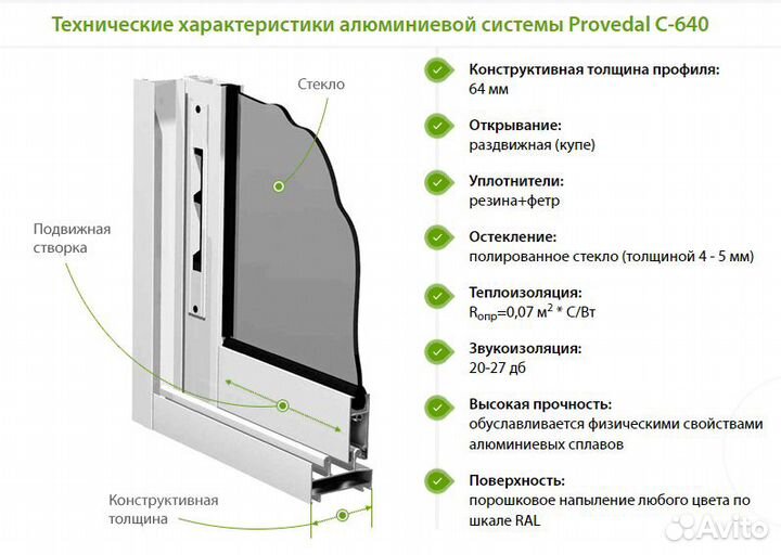 Раздвижная система для дома и дачи