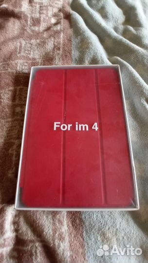 Чехол книжка для iPad mini 4 красный