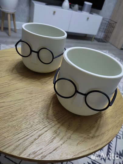 Кашпо для цветов с дренажным отверстием