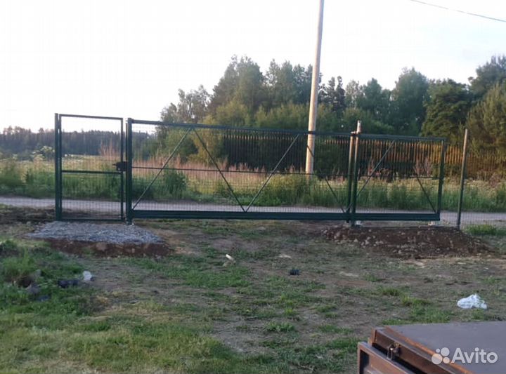 Забор сетка 3Д