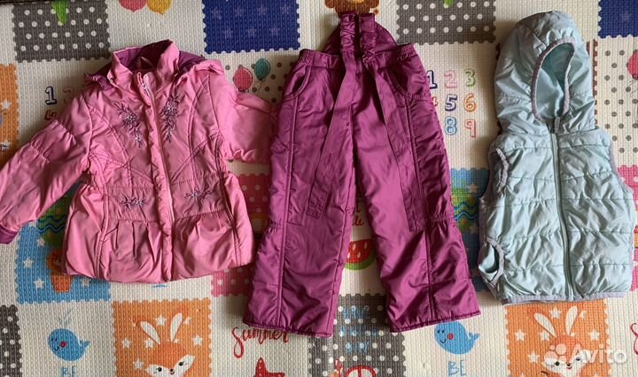 Вещи пакетом на девочку 86