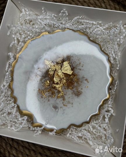 Подстаканник из эпоксидной смолы