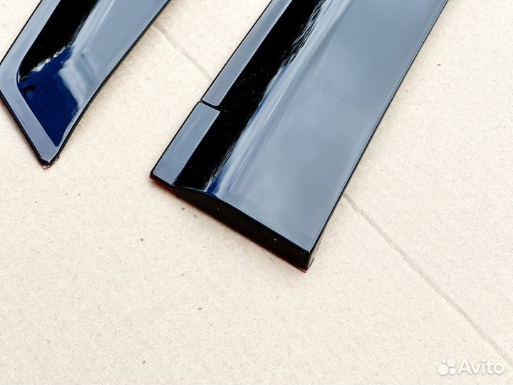 Subaru XV (2017-2022) дефлекторы окон, ветровики