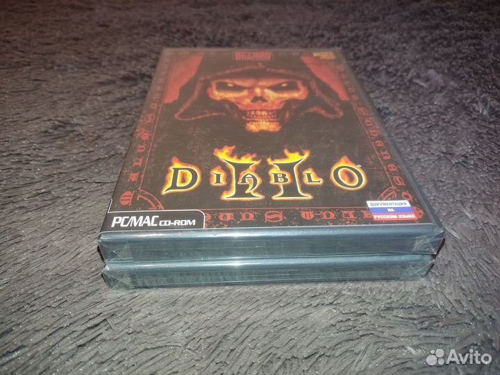 Diablo II DVD-BOX новый sealed активация на ру