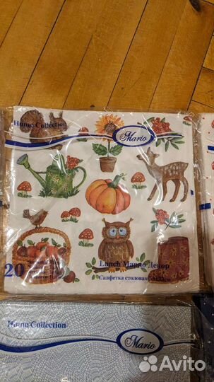 Салфетки для декупажа Mario, Vitto и др