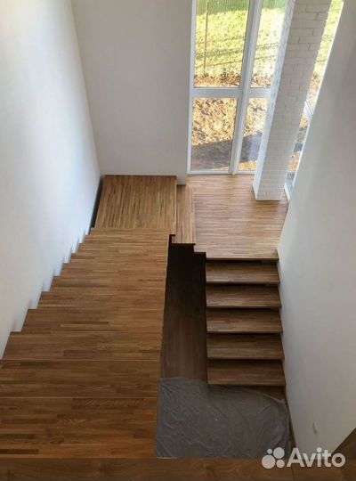 Лестницы на второй этаж под ключ