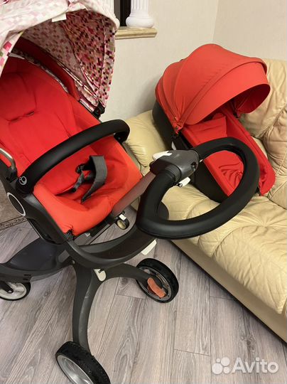 Коляска Stokke xplory 2 в 1 + летний кит