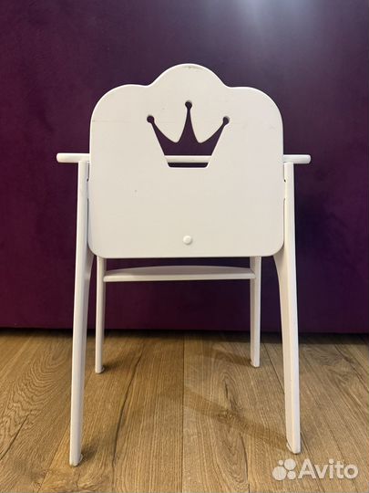 Стульчик деревянный для кормления детский