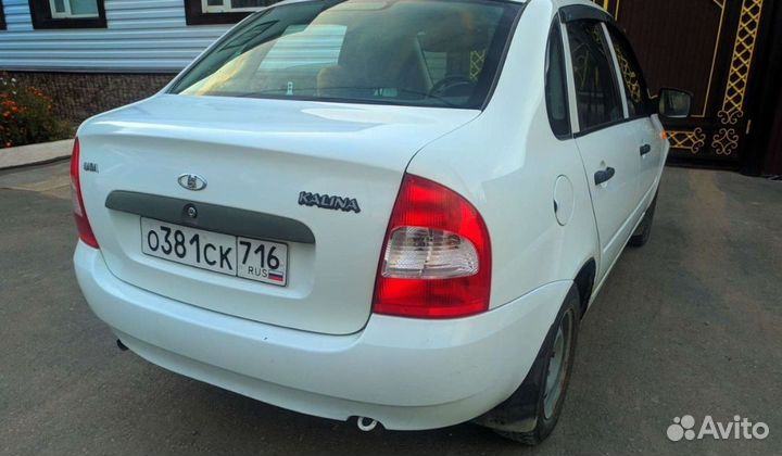 Задняя часть калина седан