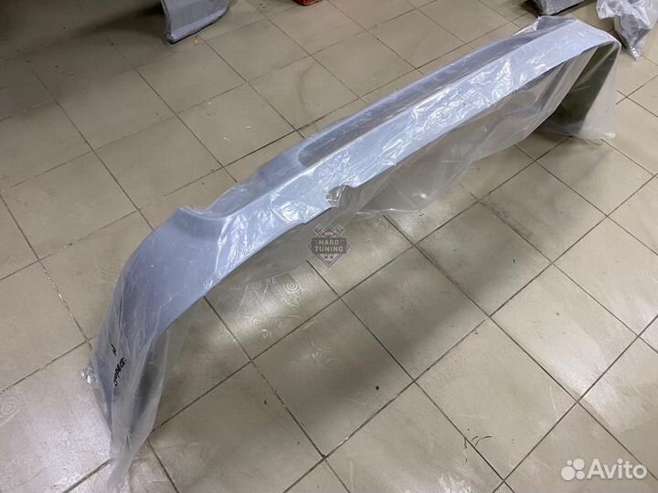 Накладка на задний бампер Ford Focus 2 Дорестайл