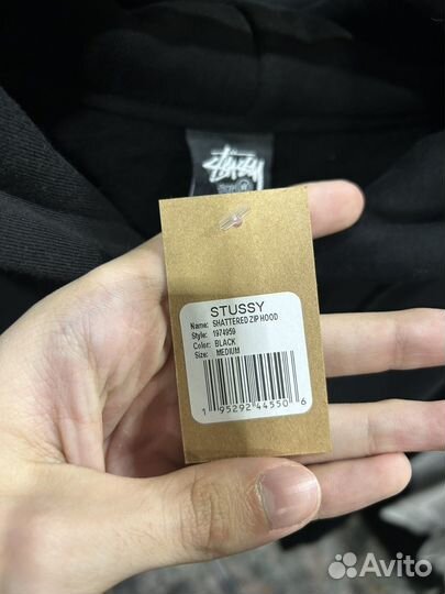 Зип худи Stussy оригинал