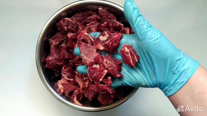 Мясо для собак (субпродукты) мясо комбината